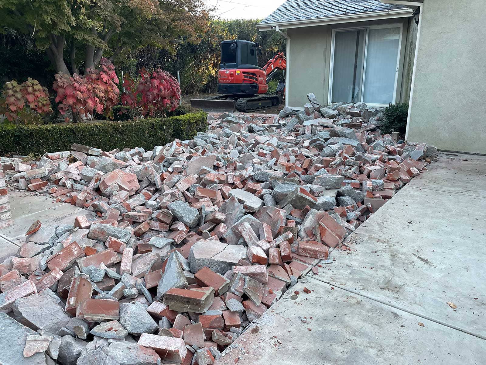 Concrete removal and site work serving Ceres, California