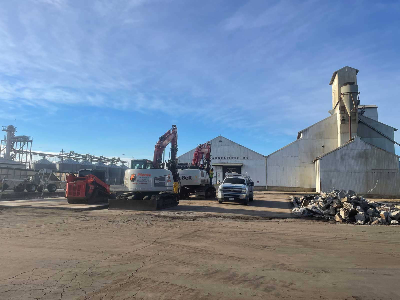 Concrete removal and site work serving San Andreas, California