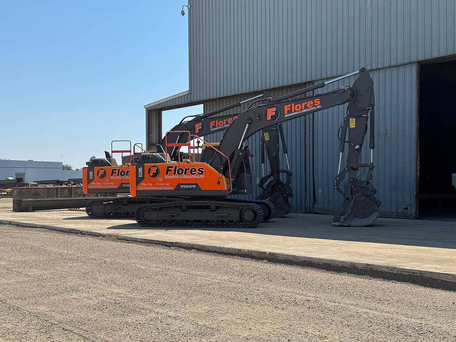 Excavation and site work serving Escalon, California