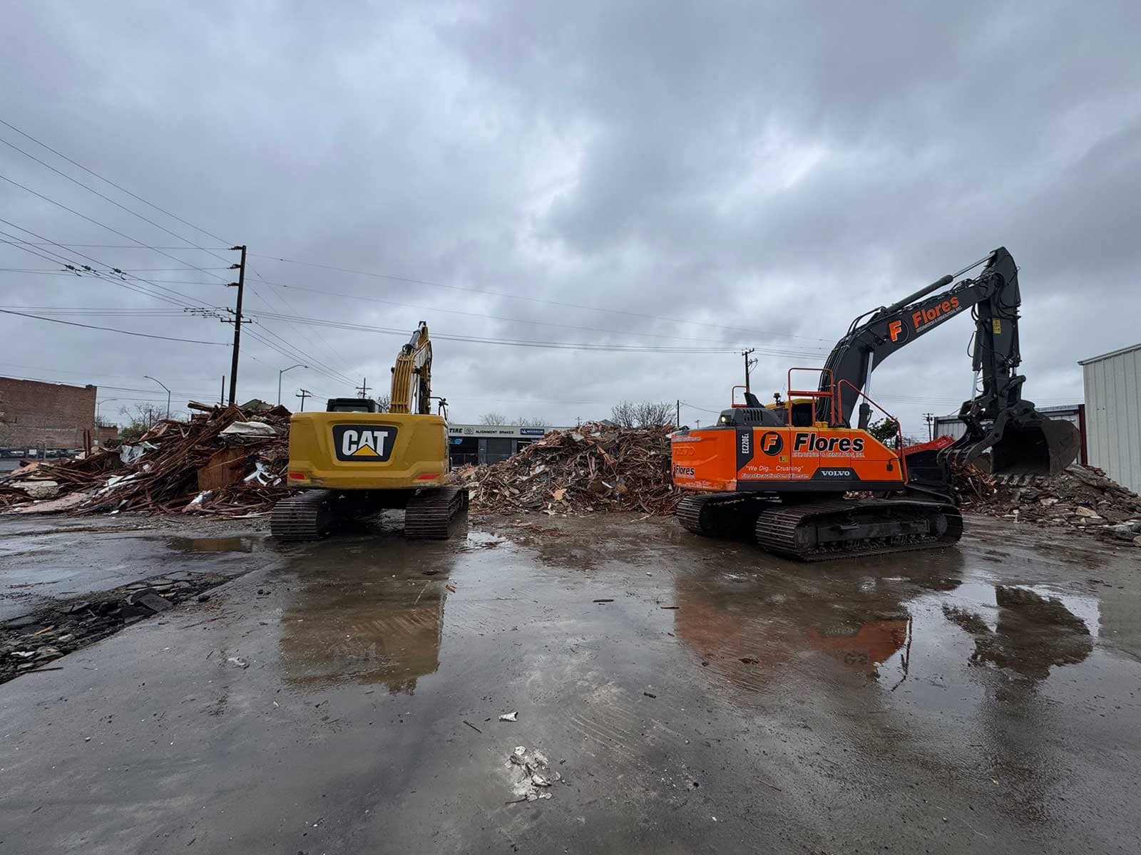 Demolition project work by Flores, photo 4
