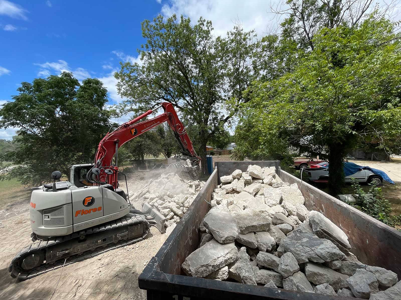 Concrete removal and site work serving Escalon, California