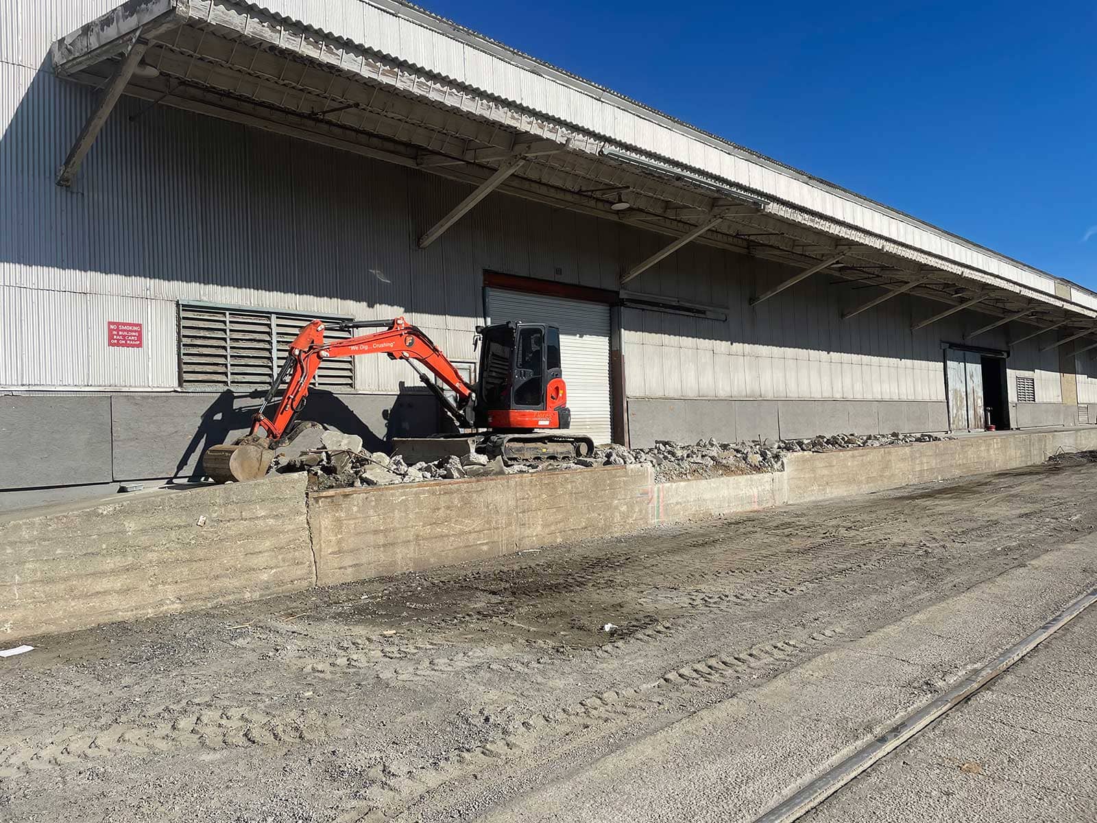 Concrete removal and site work serving Sonora, California