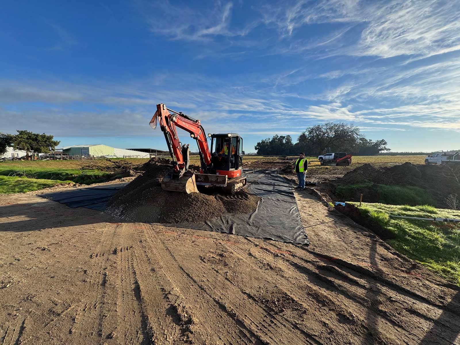 Excavation and site work serving Los Banos, California