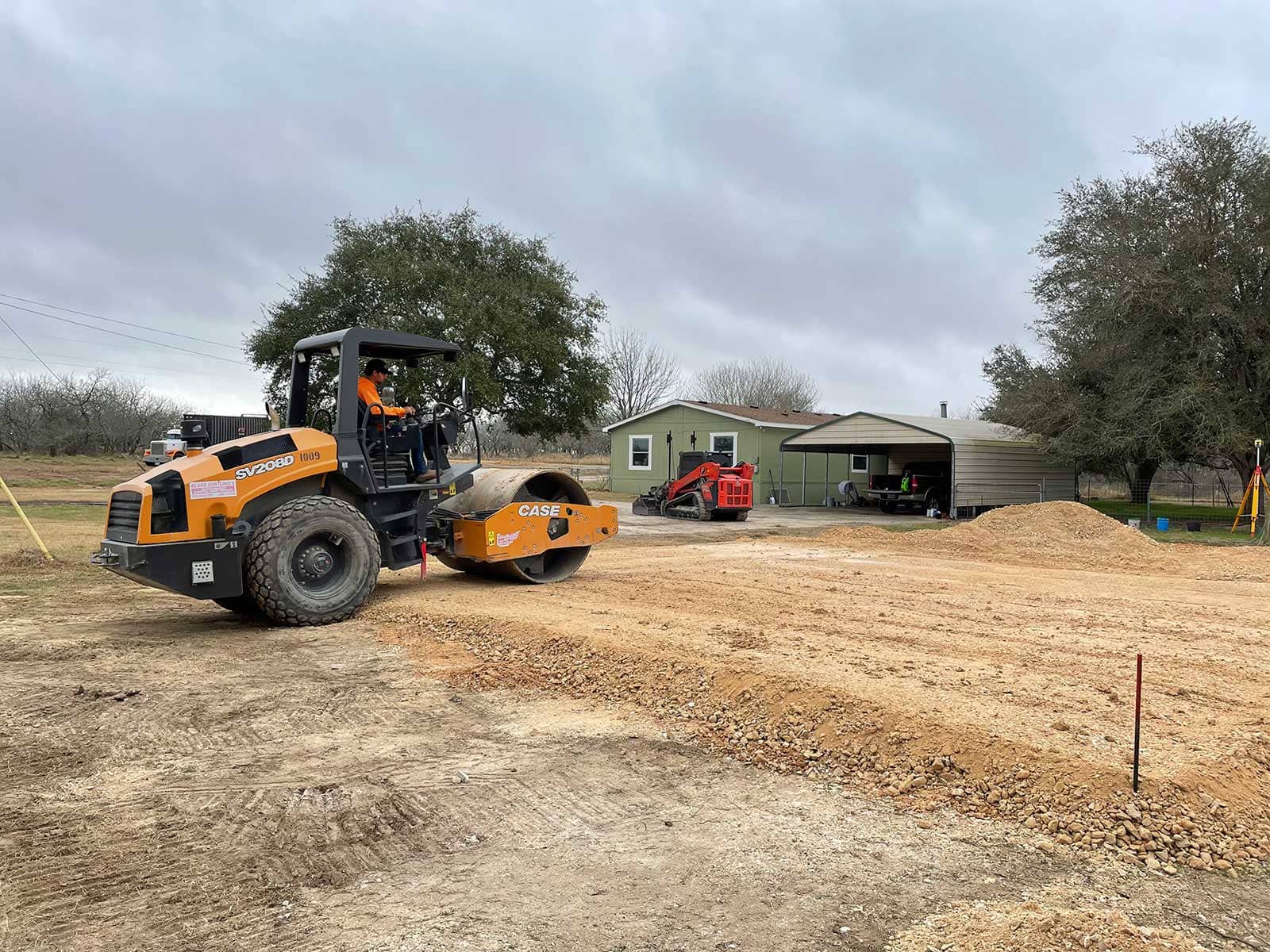 Excavation and site work serving San Andreas, California