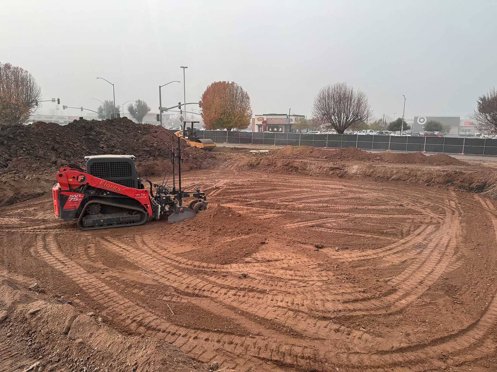 Excavation and site work serving Tracy, California